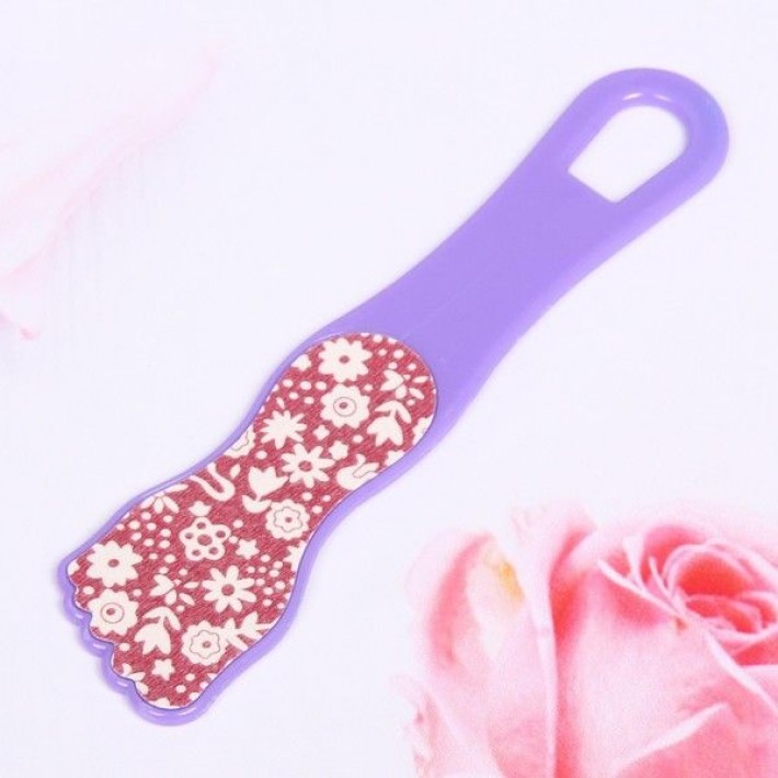 РЦ 879-090 Шлифовка для ног двухсторонняя Manicure set, цвет микс, 17см