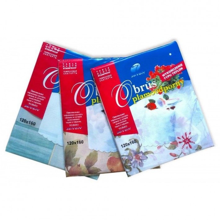 Скатерть 120х160 из тефлона Разноцветный