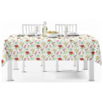 Скатерть      150х180   из рогожки          Мари Санна  