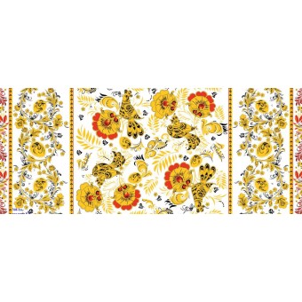 Скатерть      150х180   из рогожки          Гелиос