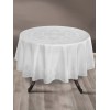 Скатерть 160Q из жаккарда Белый KARNA