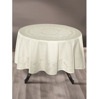 Скатерть      160Q   из жаккарда       Бежевый   KARNA  