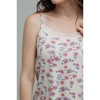 Пижама  женская       из вискозы    майка с шортами