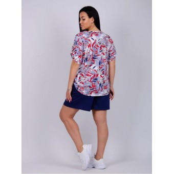 Костюм  женский       из кулирки    футболка с шортами        