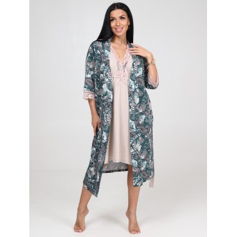 Костюм  женский       из футера    кофта с брюками   серый  Однотонное, Полоска