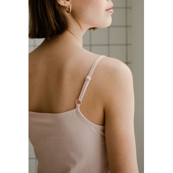 Пижама  женская       трикотажная    майка с шортами   розовая