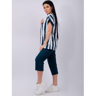 Костюм  женский       из кулирки    футболка с бриджами        