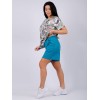 Костюм женский из кулирки футболка с шортами