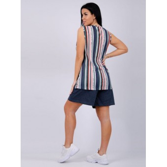 Костюм  женский       из кулирки    футболка с шортами        