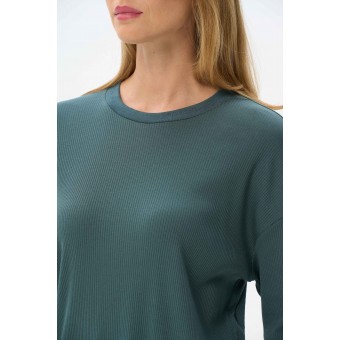 Костюм  женский       трикотажный    кофта с брюками   Изумрудный