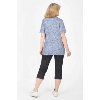 Костюм  женский       из кулирки    футболка с бриджами   в ассортименте