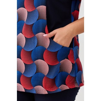 Костюм  женский       из кулирки    футболка с легинсами   красный