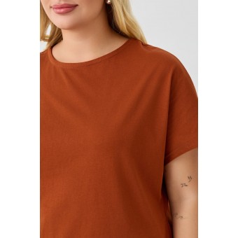 Костюм  женский       из кулирки    футболка с брюками   оранжевый