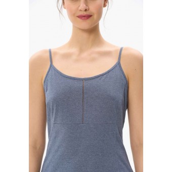 Костюм  женский       трикотажный    майка с шортами   серый  однотонный