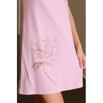 Сорочка  женская       трикотажная     на бретелях