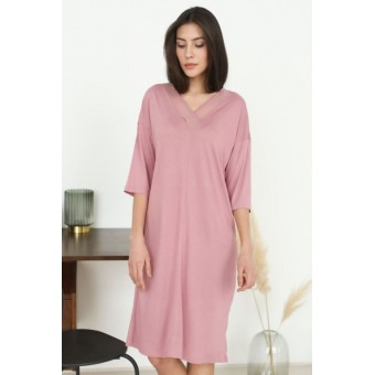 Сорочка  женская       из вискозы     с рукавом 1/2       