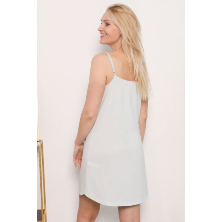 Сорочка женская трикотажная на бретелях