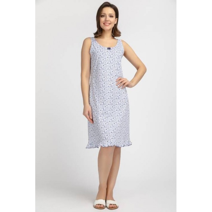 Сорочка женская из кулирки без рукавов