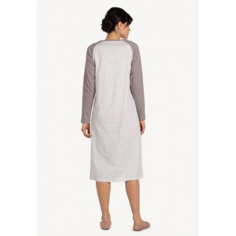 Сорочка  женская       трикотажная     с длинным рукавом