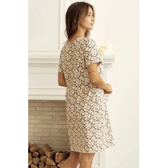 Сорочка  женская       трикотажная     с коротким рукавом