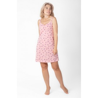 Сорочка  женская       из кулирки     с коротким рукавом  в ассортименте