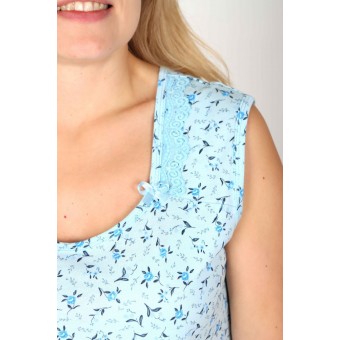 Сорочка  женская       из кулирки     с коротким рукавом  в ассортименте