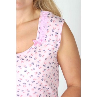 Сорочка  женская       из кулирки     с коротким рукавом  в ассортименте