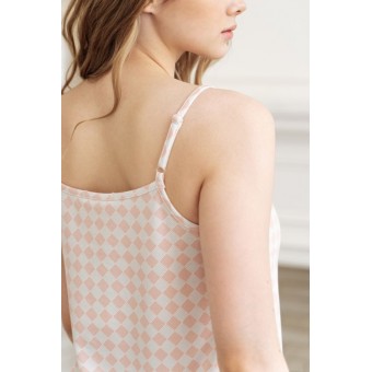 Сорочка  женская       трикотажная     без рукавов  розовая