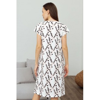 Сорочка  женская       трикотажная     с коротким рукавом