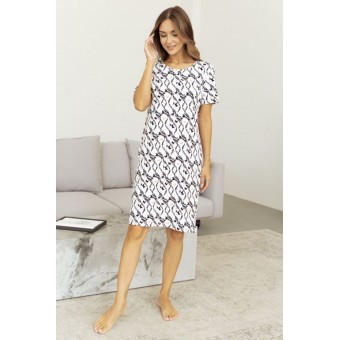 Сорочка  женская       трикотажная     с коротким рукавом