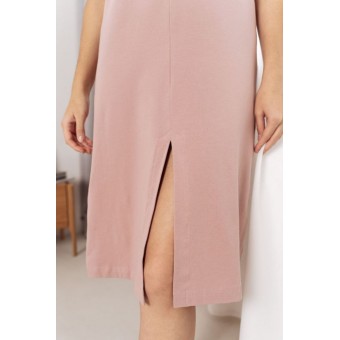 Сорочка  женская       трикотажная     без рукавов  бежевая