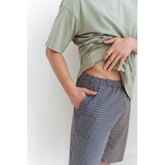 Шорты  мужские       трикотажные       синие