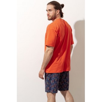 Шорты  мужские       трикотажные       синие