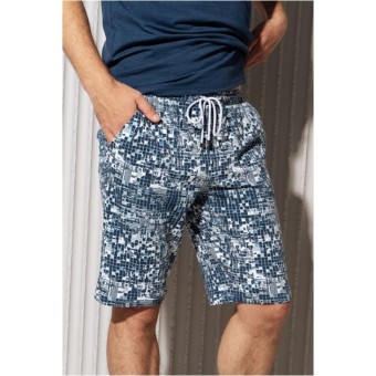 Шорты  мужские       трикотажные       синие