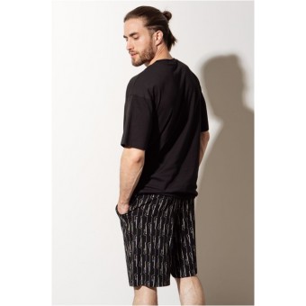 Шорты  мужские       трикотажные       черные