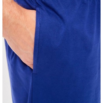 Шорты  мужские       из кулирки       синие