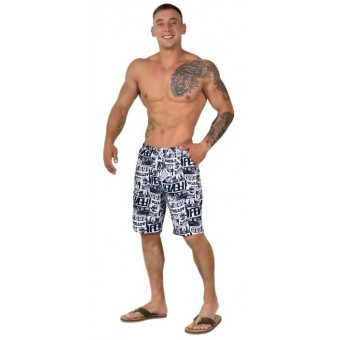 Шорты  мужские       из кулирки       синие