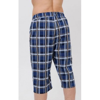 Шорты  мужские       из кулирки       синие