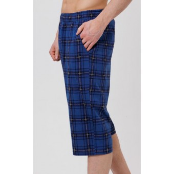 Шорты  мужские       из кулирки       синие