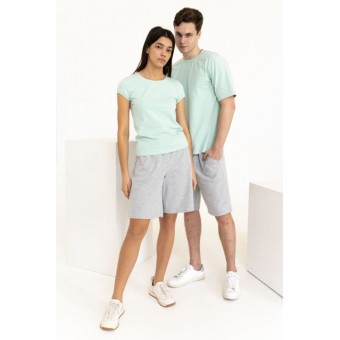 Шорты  мужские       трикотажные       серые