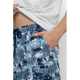 Шорты  мужские       трикотажные       синие