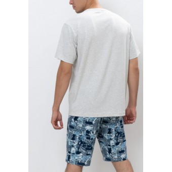 Шорты  мужские       трикотажные       синие