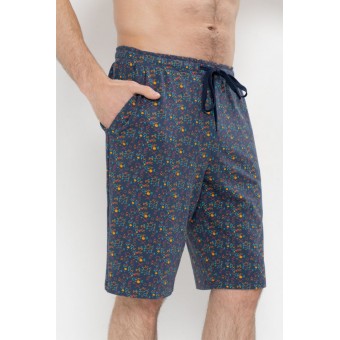 Шорты  мужские       трикотажные       синие