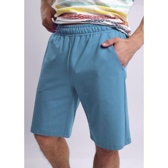 Шорты  мужские       трикотажные       синие