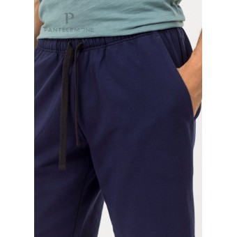 Шорты  мужские       трикотажные       синие