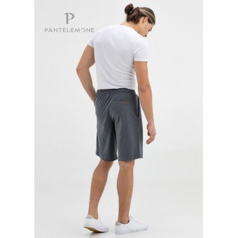 Шорты  мужские       трикотажные       серые