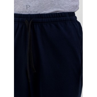 Шорты  мужские       трикотажные       синие