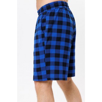 Шорты  мужские       трикотажные       Синий, Черный   Kuzina Одежда