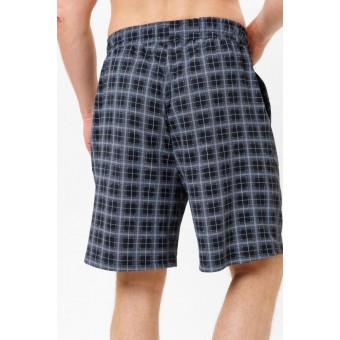 Шорты  мужские       трикотажные       Серый, Черный   Kuzina Одежда