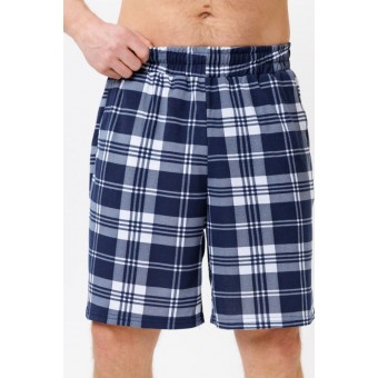 Шорты  мужские       трикотажные       Белый, Синий   Kuzina Одежда